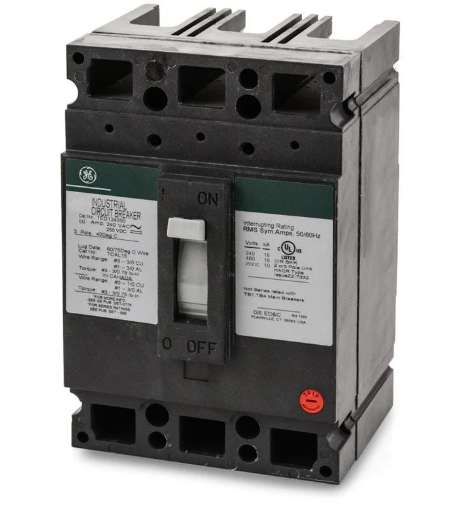 GENERAL ELECTRIC TED134050 3 POLE CIRCUIT BREAKER